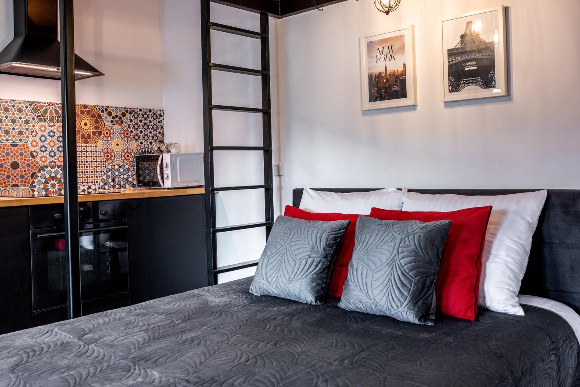 Modern APARTMENT ARIZONA STUDIO OLD TOWN Dietla balcony Krakau Exterior foto