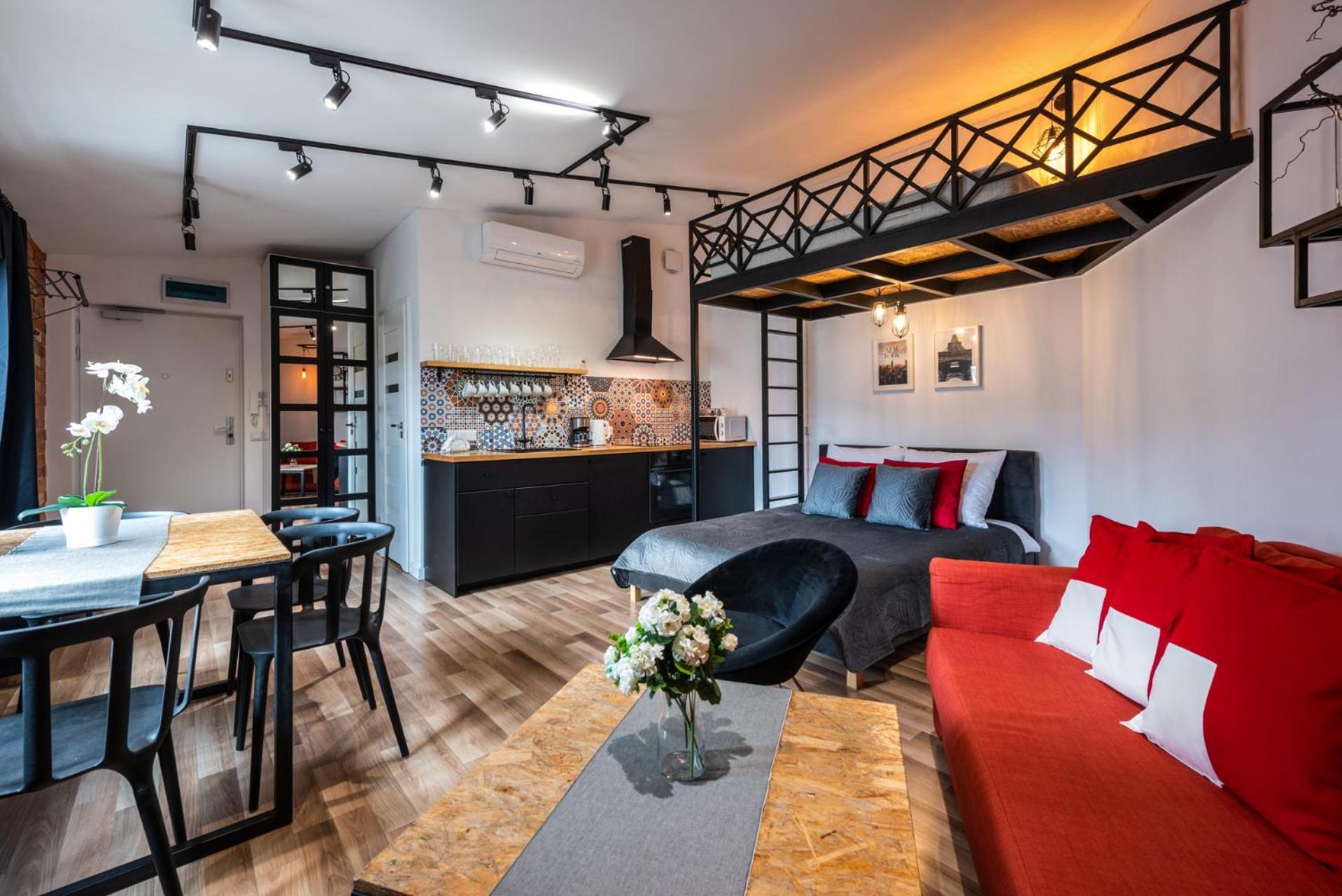 Modern APARTMENT ARIZONA STUDIO OLD TOWN Dietla balcony Krakau Exterior foto